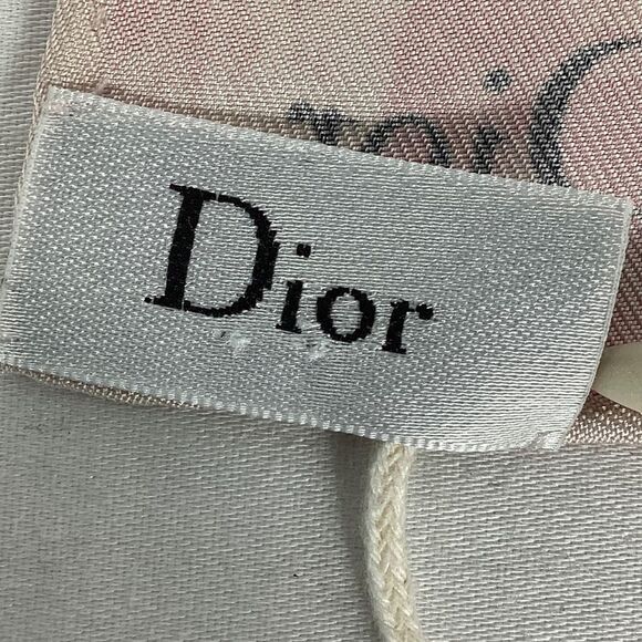 Dior Dress Form Printed Scarf in Multicolor Silk - Picture 1 of 3
